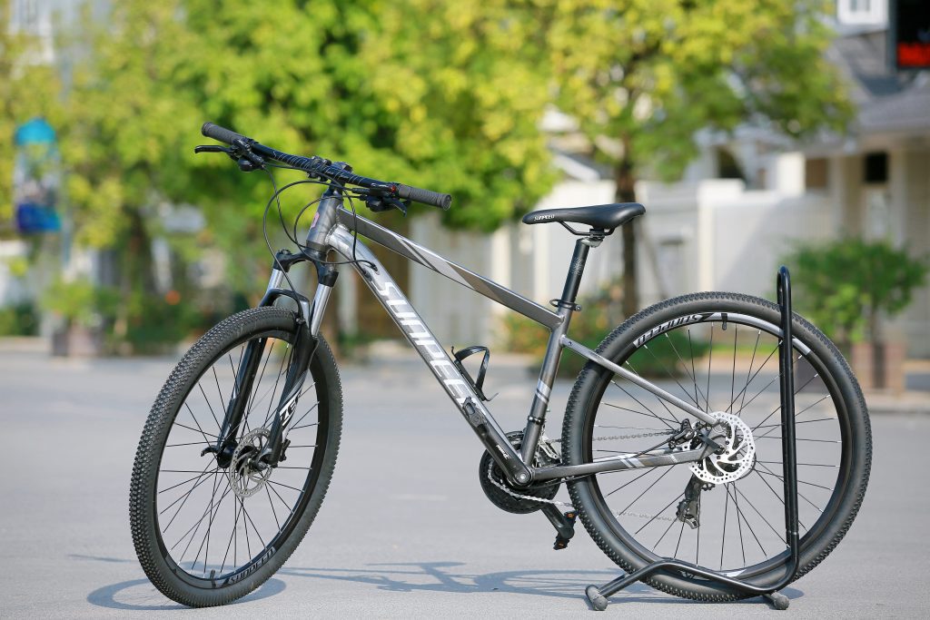 xe đạp sunpeed zero - xam 1