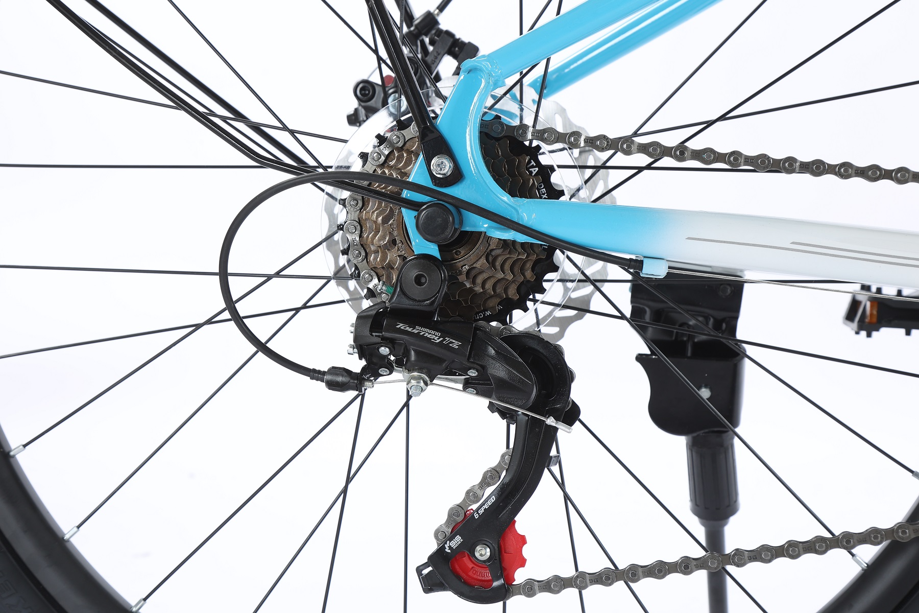 Xe đạp địa hình trang bị bộ chuyển động SHIMANO TOURNEY
