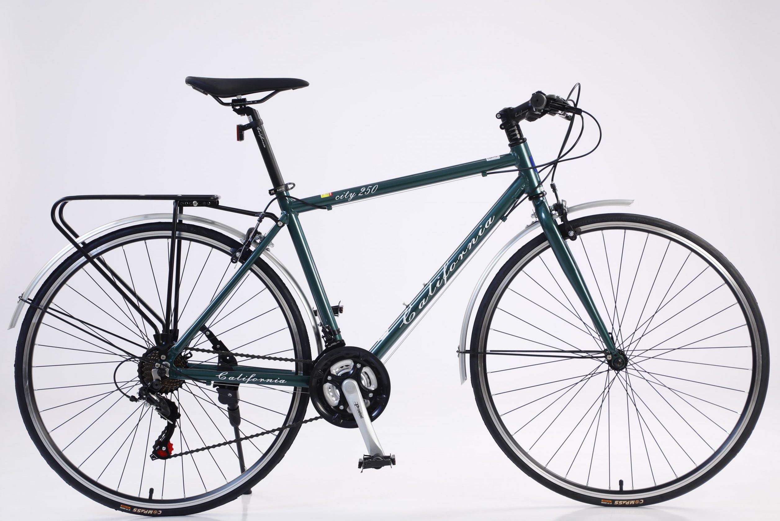Hello Bike - Xe đạp phố California City 250 màu xanh ngọc