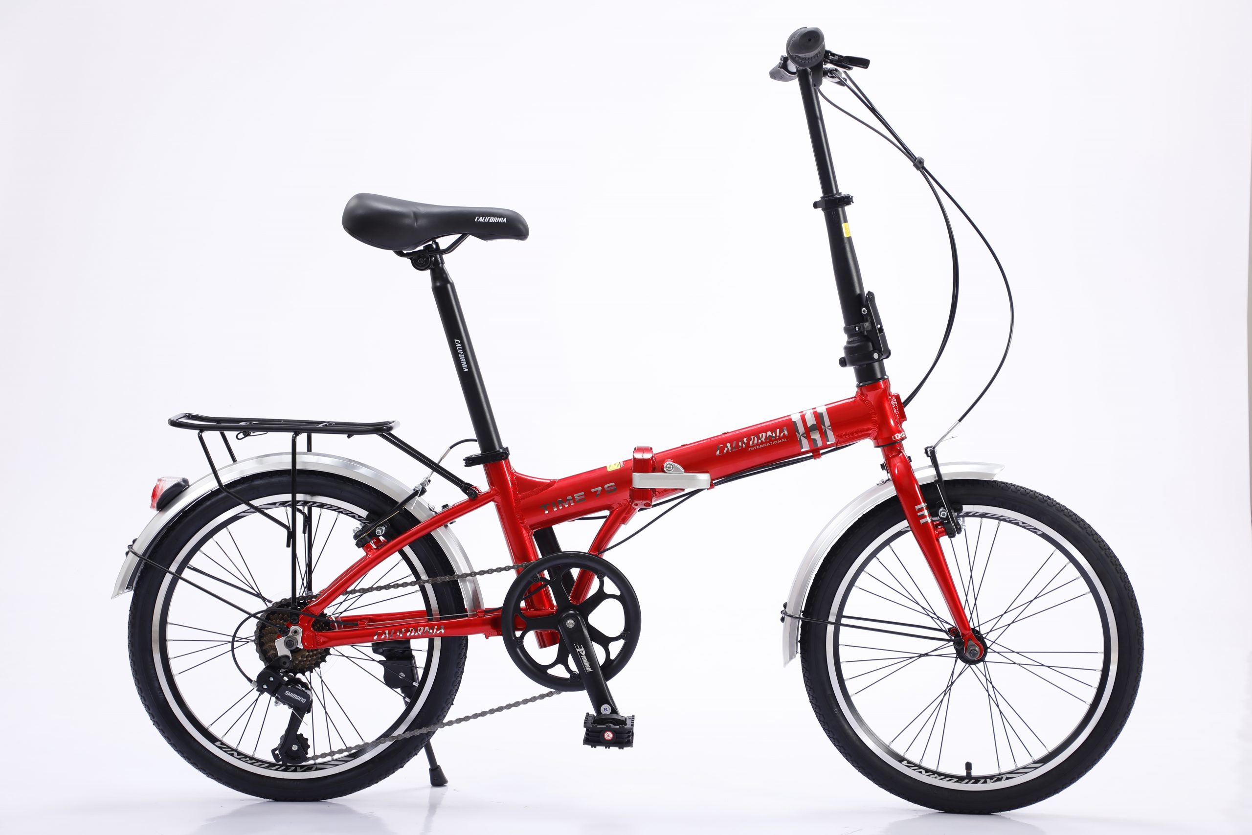 Hello Bike - Xe đạp California Time 7S màu đỏ