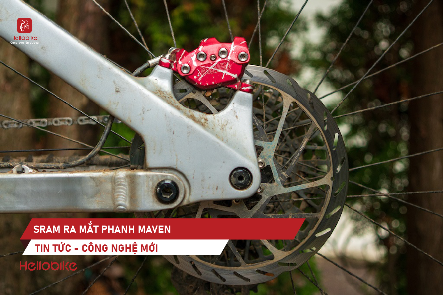 1 Xe dap the thao Hello Bike SRAM ra mat phanh Maven kep phanh lon nhat trong phan khuc Thumbnail 1