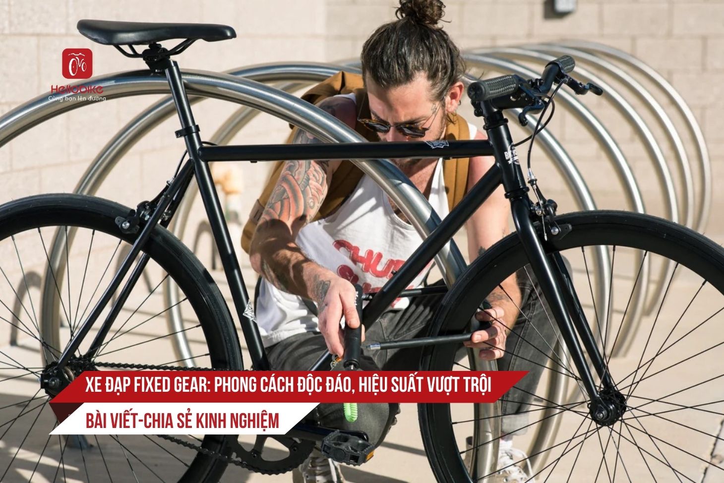 0 xe dap fixed gear Xe dap Fixed Gear Phong cach doc dao hieu suat vuot troi 1