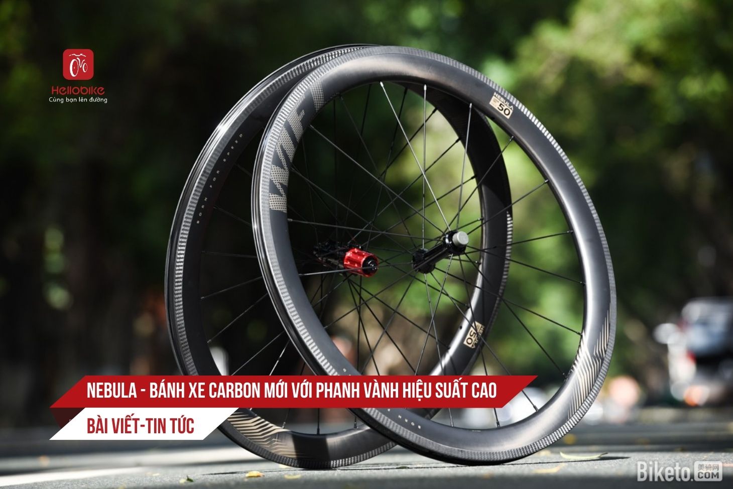 0 banh xe carbon Nebula banh xe carbon moi voi phanh vanh hieu suat cao 1