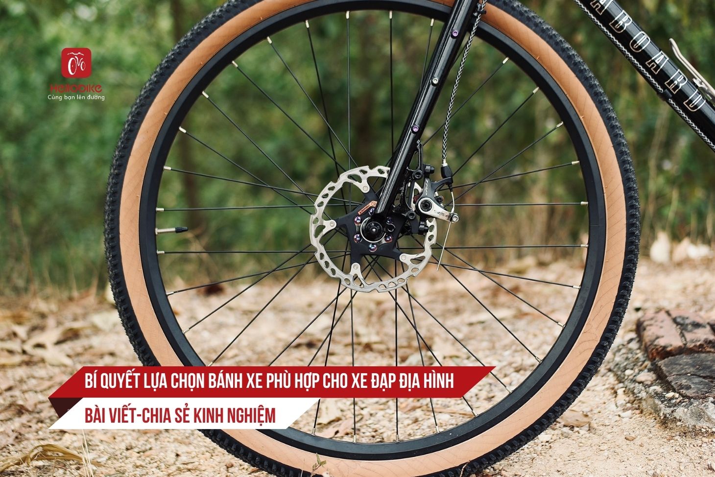 0 xe dap dia hinh Bi quyet lua chon banh xe phu hop cho xe dap dia hinh 1
