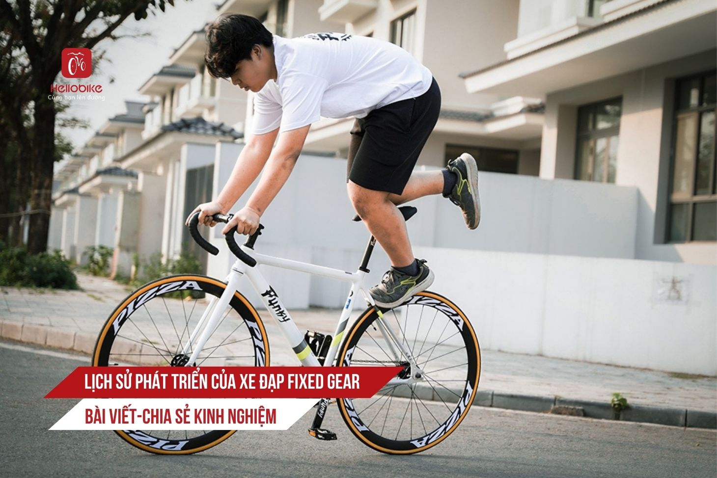 0 fixed gear Lich su phat trien cua xe dap Fixed Gear 1