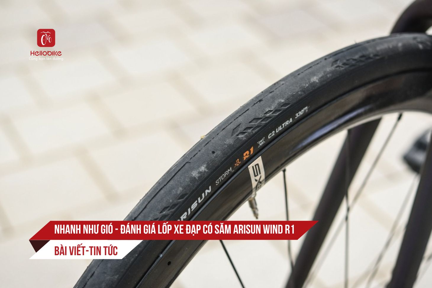 0 Nhanh nhu gio Danh gia lop xe dap co sam ARISUN Wind R1 1