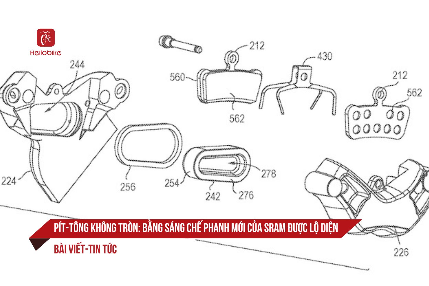 0 Pit tong Pit tong khong tron Bang sang che phanh moi cua SRAM duoc lo dien 1