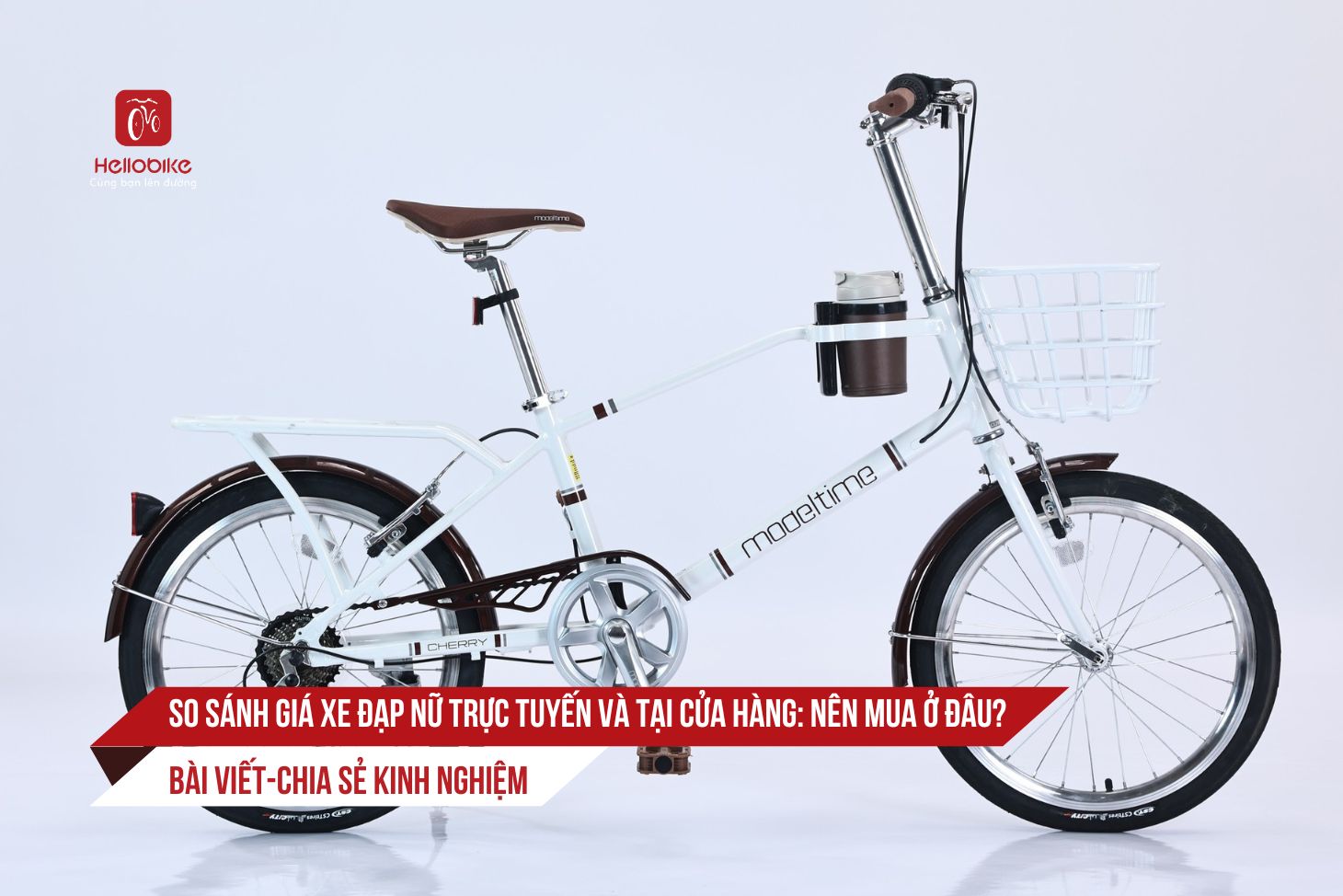 0 xe dap nu So sanh gia xe dap nu truc tuyen va tai cua hang Nen mua o dau 1