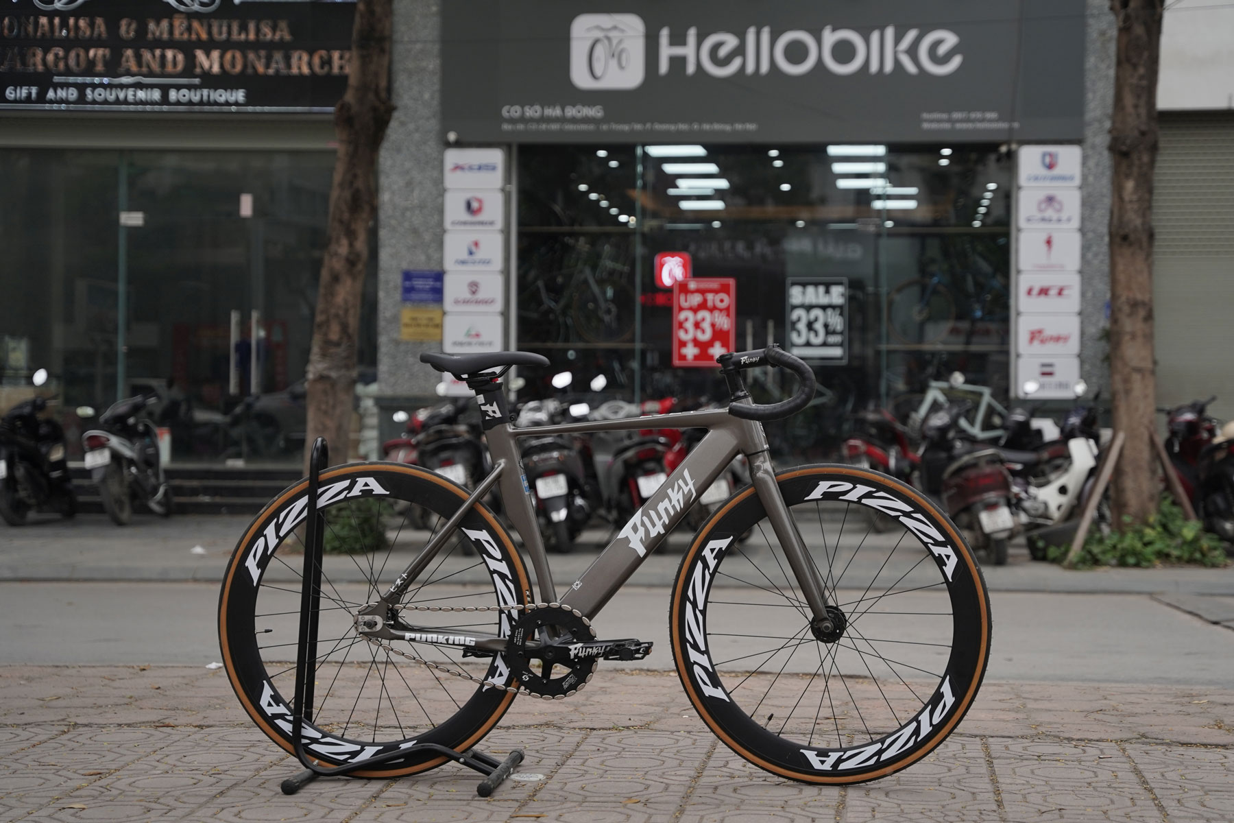 XE ĐẠP FIXED GEAR FUNKY PUNKING
