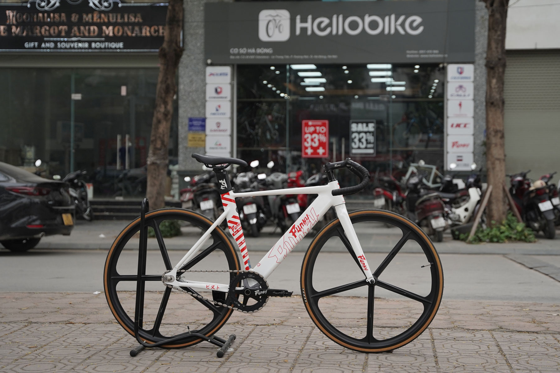 XE ĐẠP FIXED GEAR FUNKY WAACKING