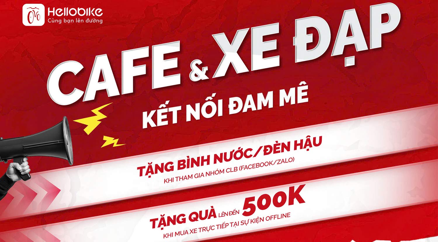CAFE & XE ĐẠP kết nối đam mê Sáng thứ 7 hàng tuần