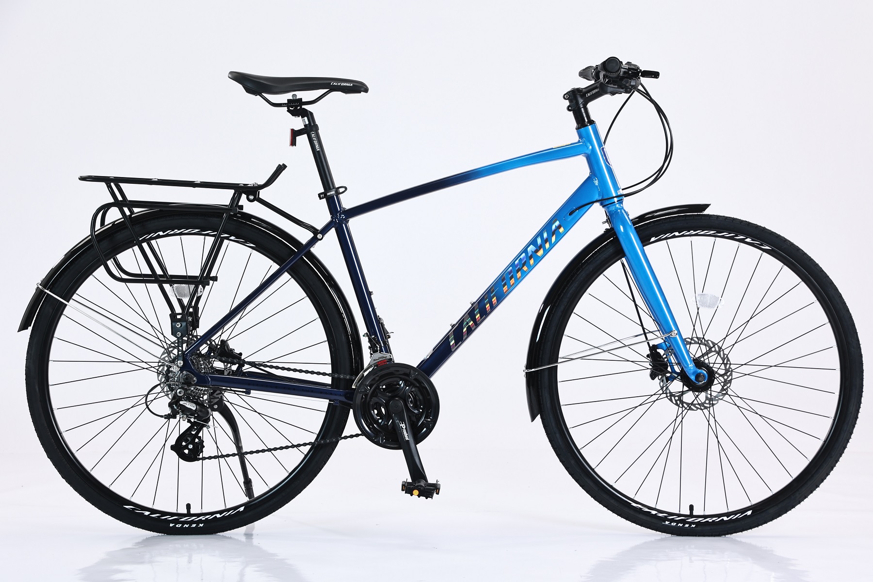 Hello Bike - Xe đạp phố California City 450 màu xanh navy xanh biển