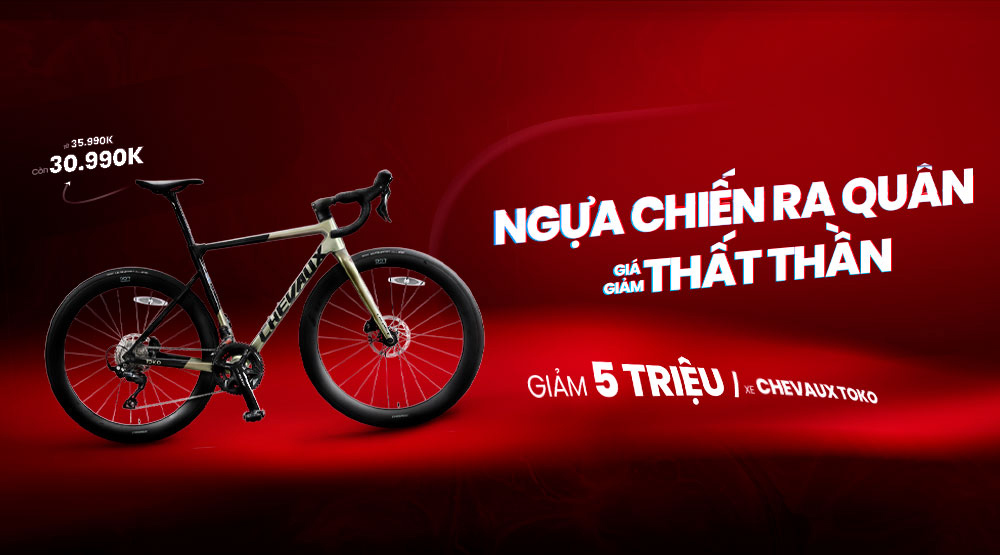 Chiến mã chevaux-toko giảm giá 5tr