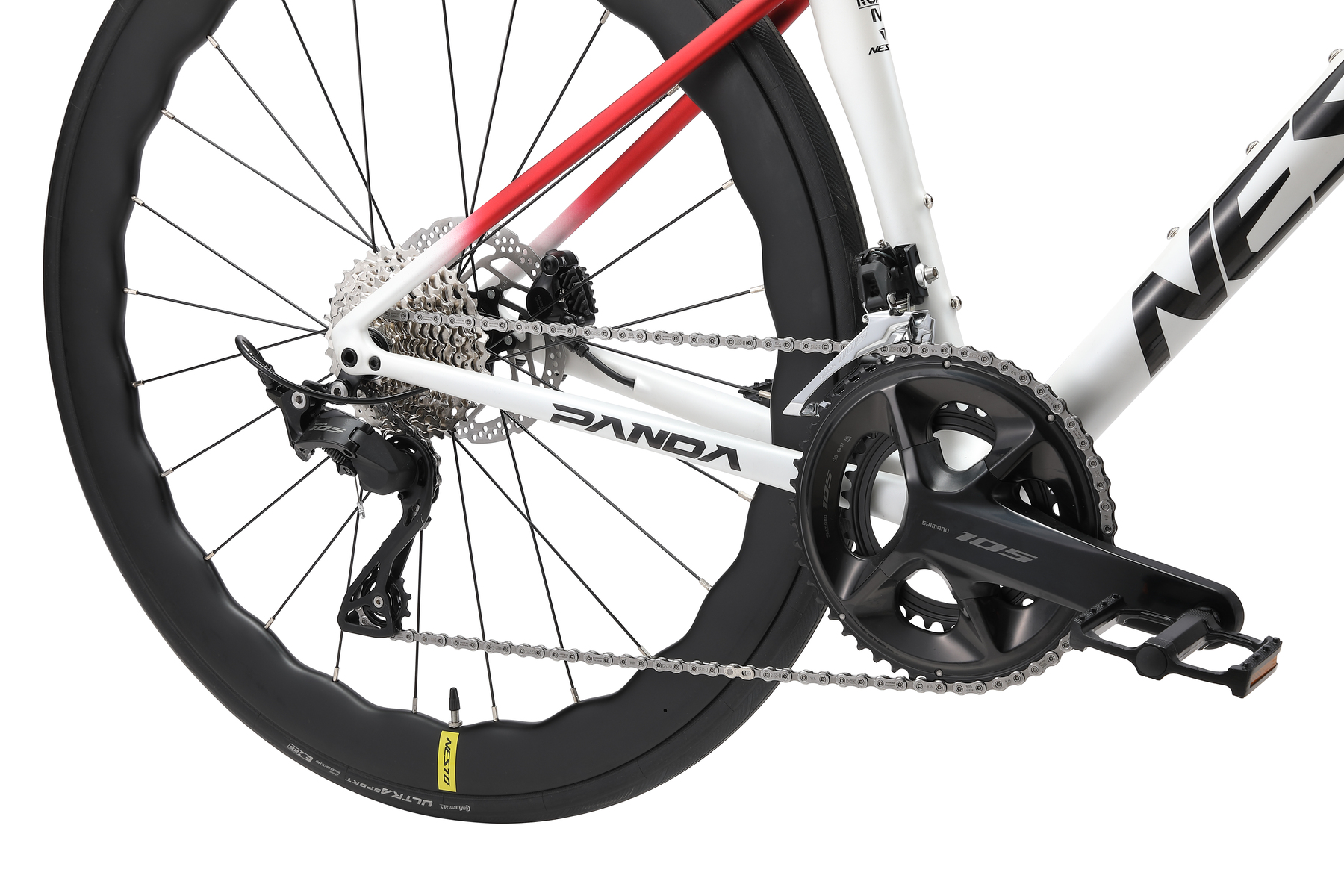 Xe đạp đua khung carbon Nesto Panda bản 2025