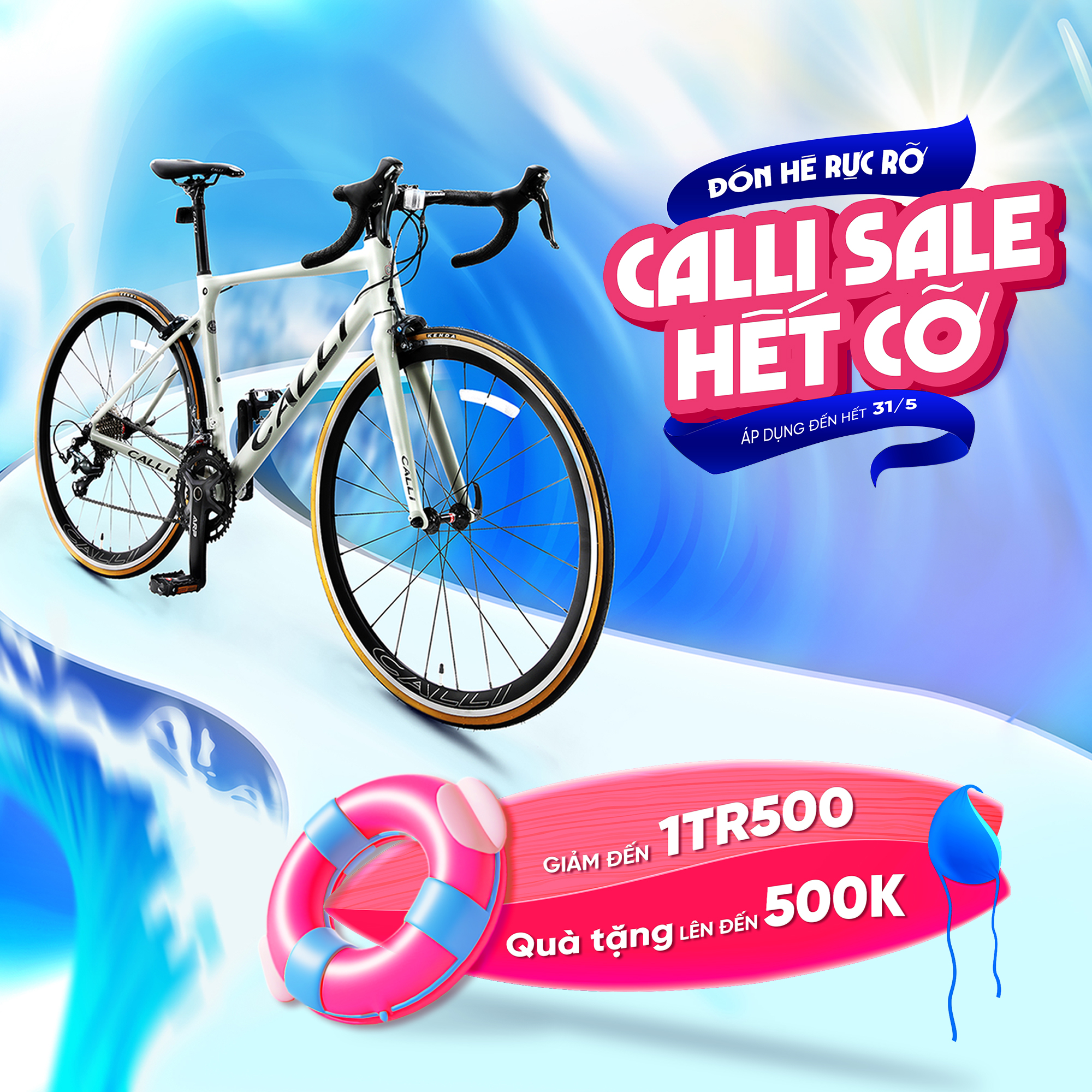 ĐÓN HÈ RỰC RỠ CÙNG HELLOBIKE – CALLI SALE HẾT CỠ!