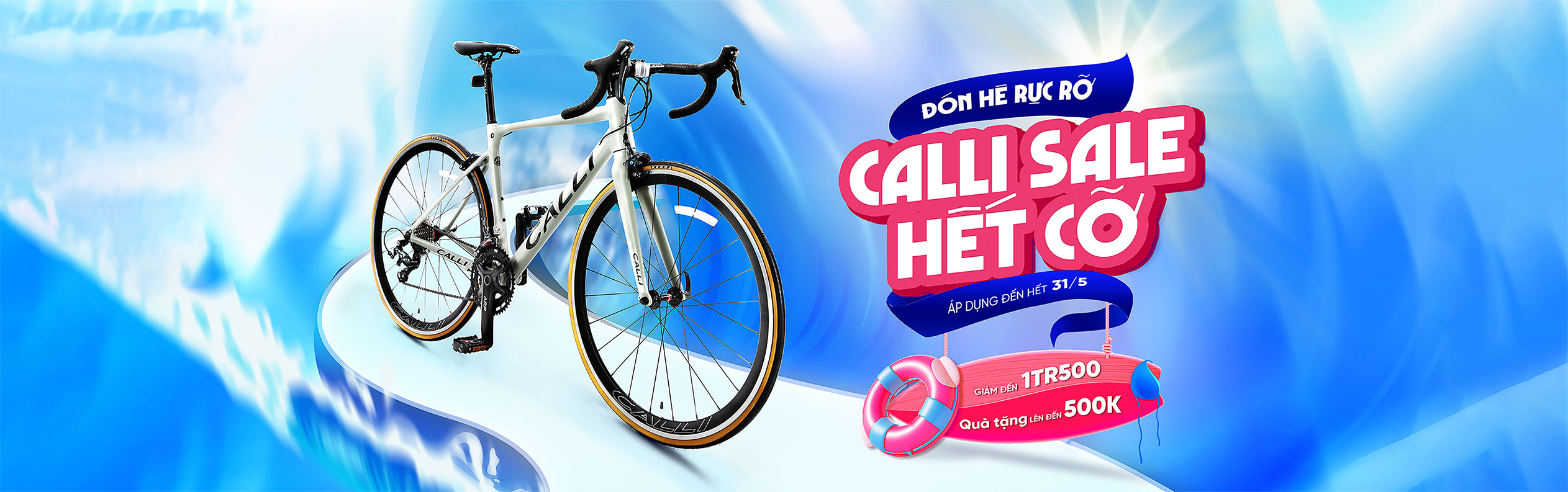 ĐÓN HÈ RỰC RỠ CÙNG HELLOBIKE – CALLI SALE HẾT CỠ! ĐÓN HÈ RỰC RỠ - CALLI SALE HẾT CỠ