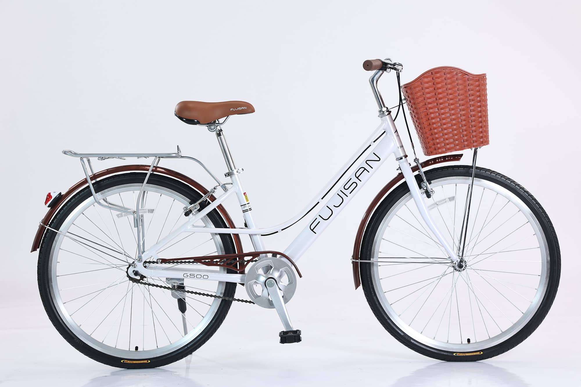Cách chọn xe đạp cho Nữ Cao 1m50 - 1m70 Xe Đạp Fujisan G500 Nữ 1m55-1m70, yêu thích phong cách retro.